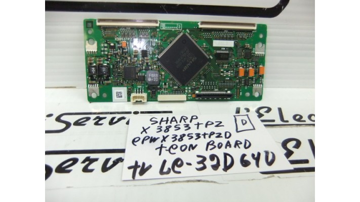 Sharp CPWBX3853TPZD module T-CON board .